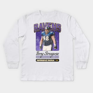 Tony Siragusa Kids Long Sleeve T-Shirt